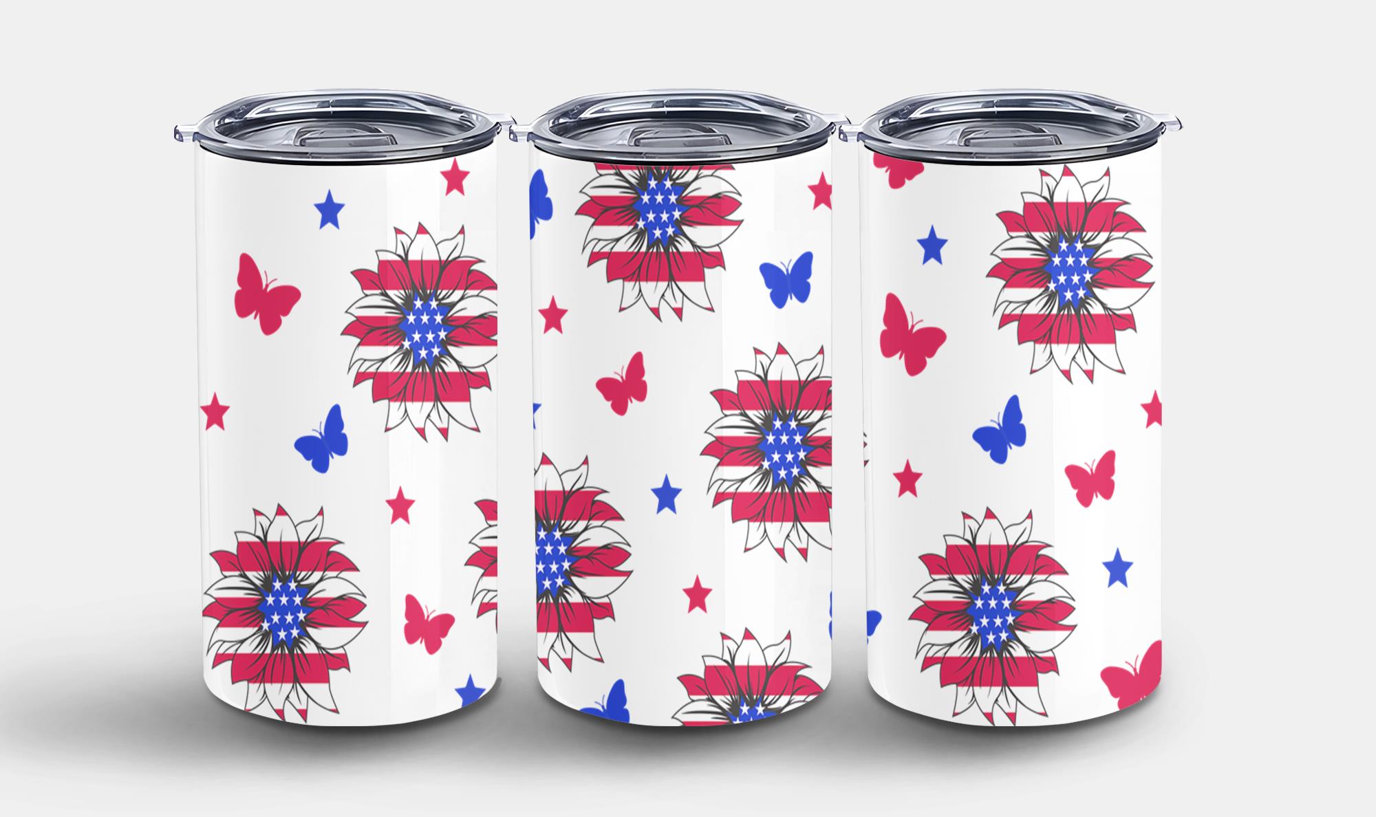 Sunflower USA Flag-9920